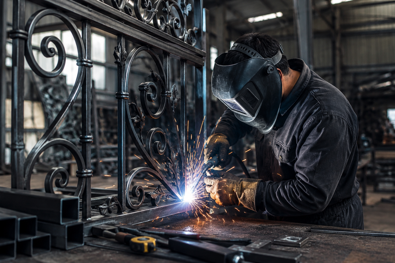 Custom Iron Fabrication New Work Order Service