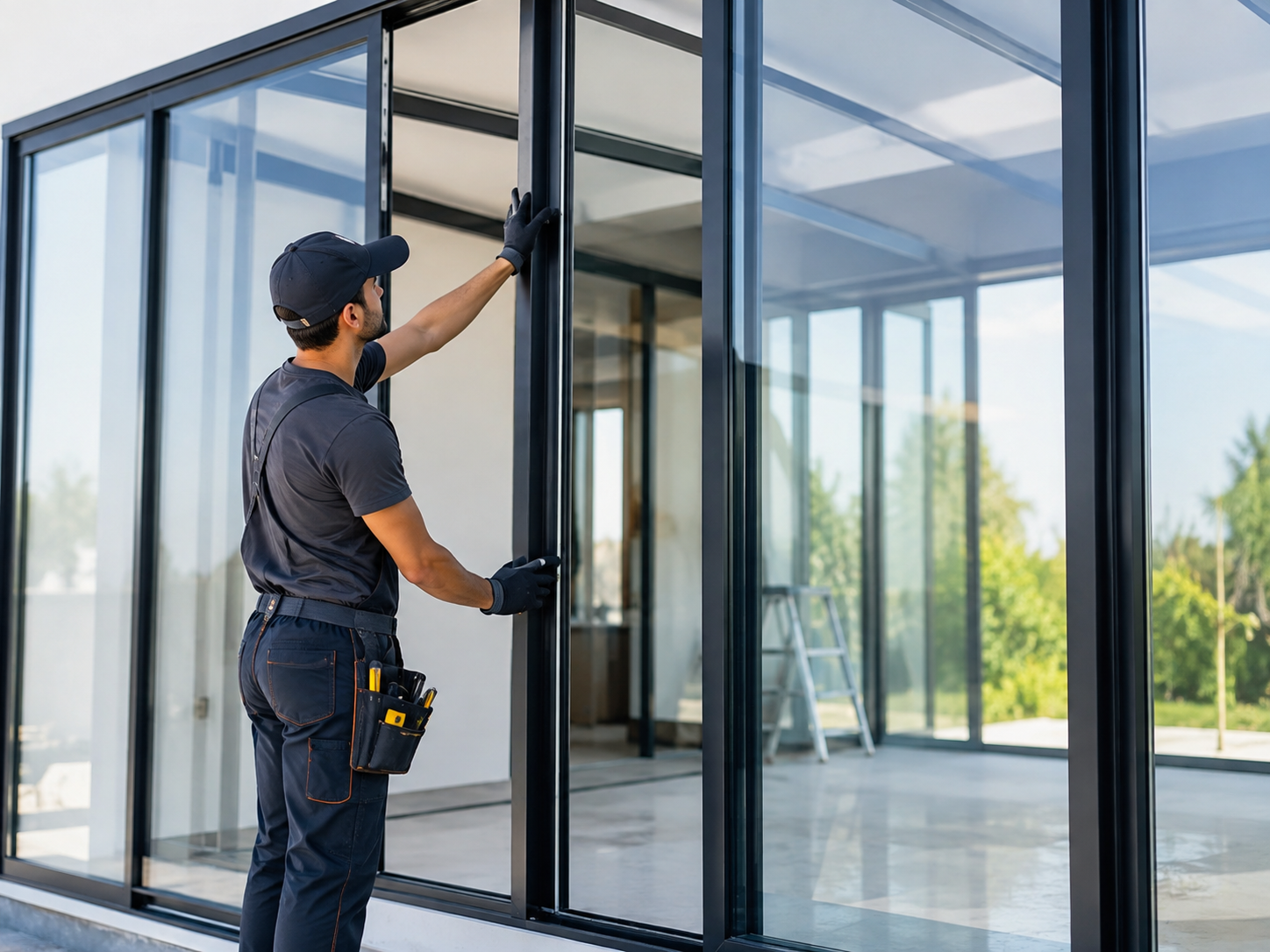 Office & Shop Gate Service (Aluminiunm & glass work )