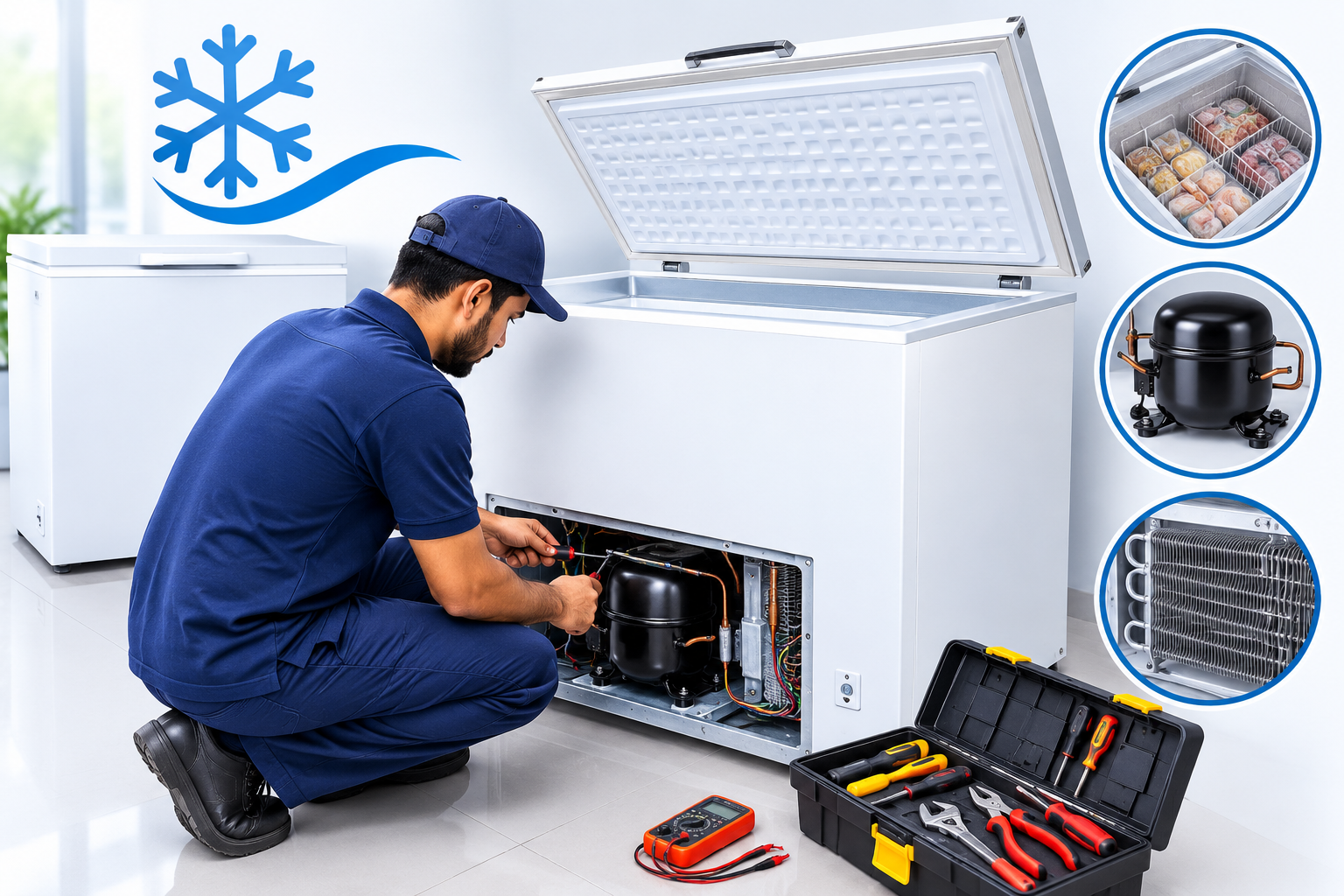 Deep-Freeze Repair & Gas Refill